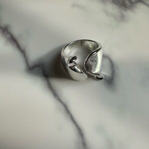 Stylish Silver 925 Adjustable Ring